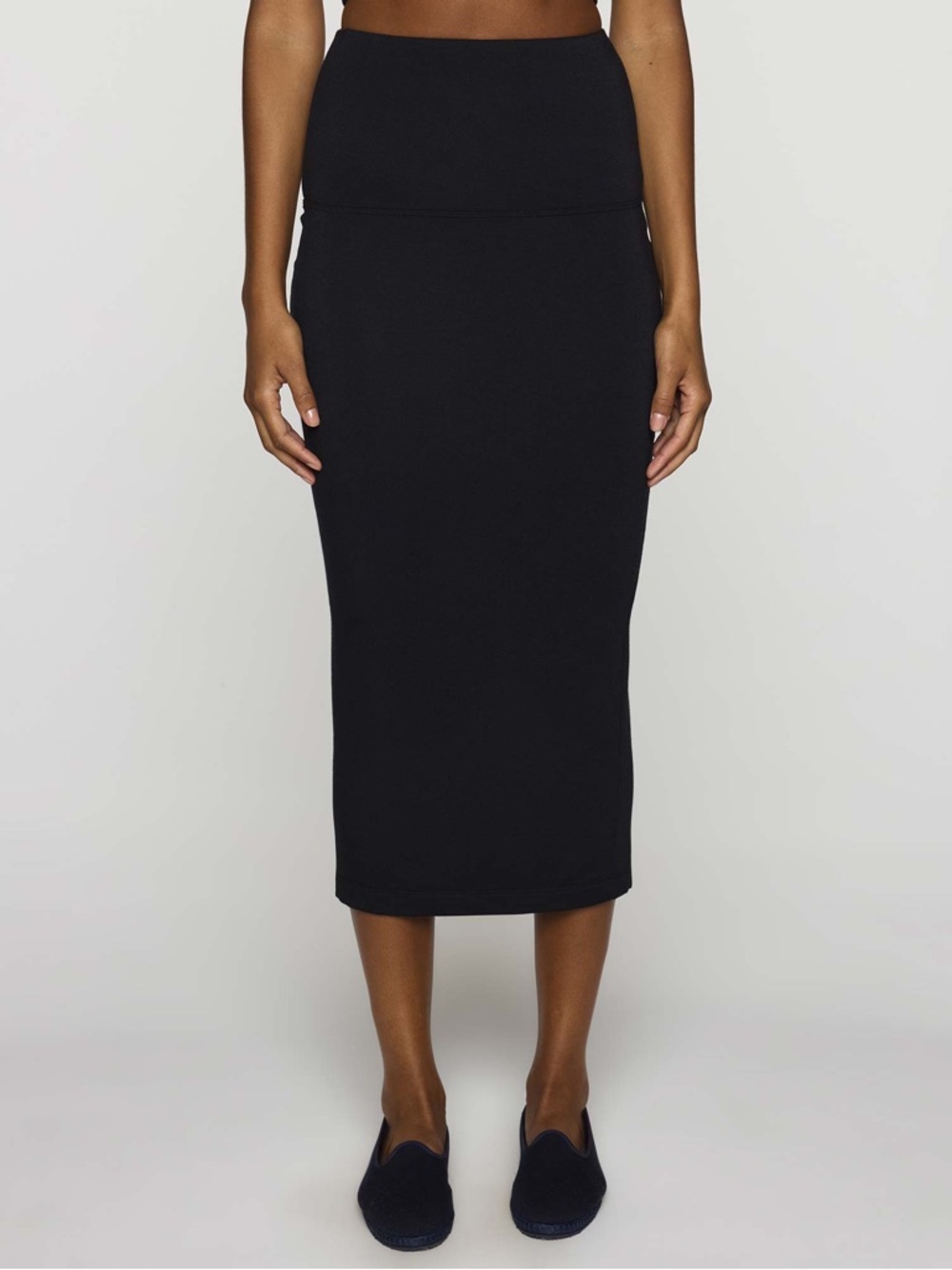 BLEUSALT The Tube Skirt Black Size Medium